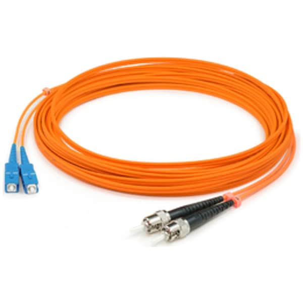 Add-On This Is A 1M Sc (Male) To St (Male) Orange Duplex Riser-Rated Fiber ADD-ST-SC-1M6MMF